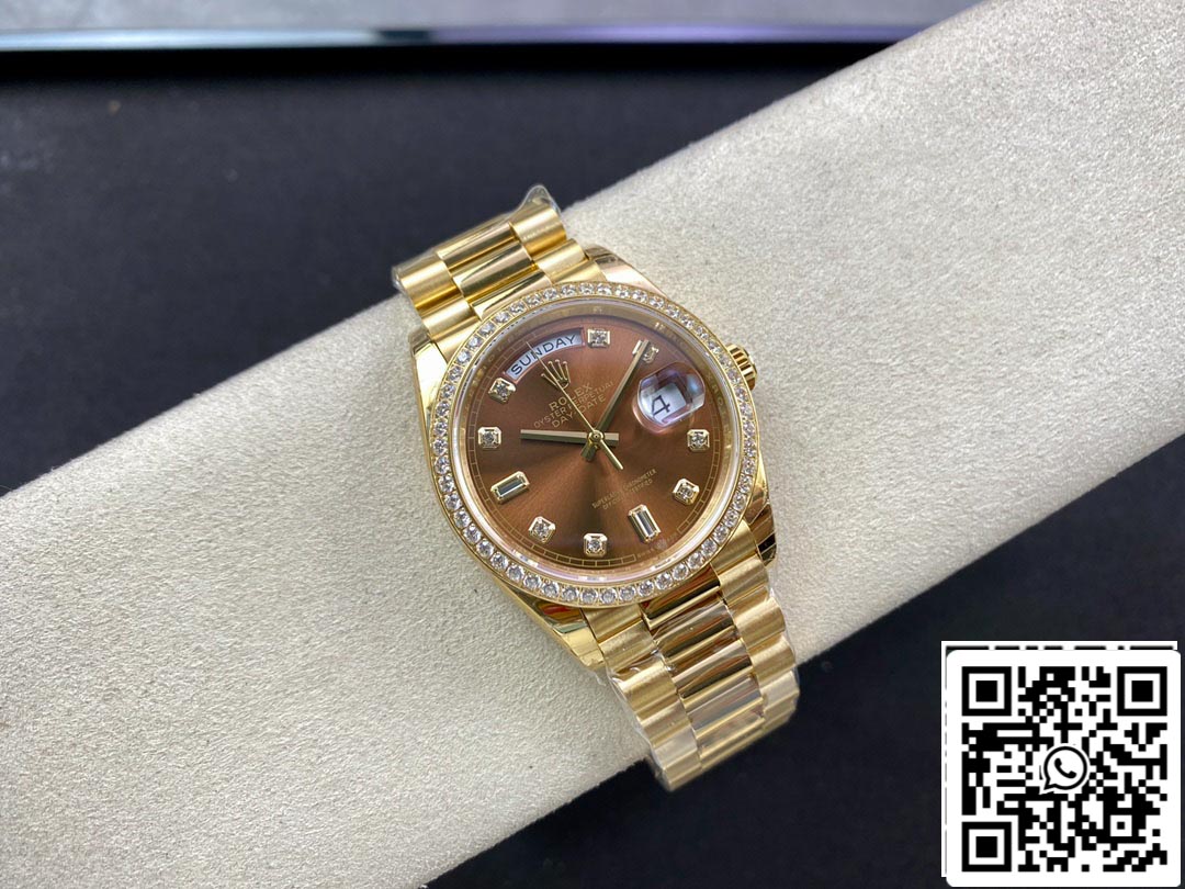 Rolex Day Date M128348RBR-0005 1:1 Best Edition EW Factory Oro giallo