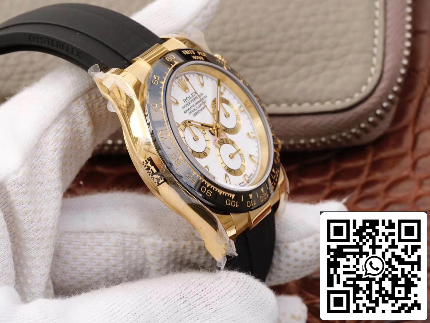 Rolex Daytona Cosmograph M116518ln-0041 1:1 Best Edition JH Factory Lunetta in ceramica