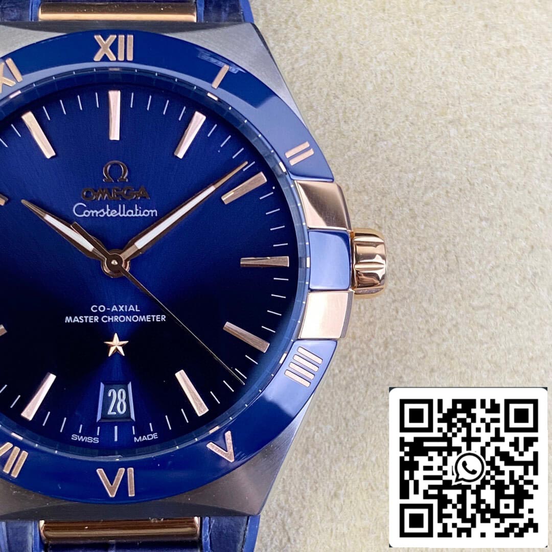 SBF Omega Constellation 131.23.41.21.03.001 1:1 Best Edition VS Factory Blue Dial