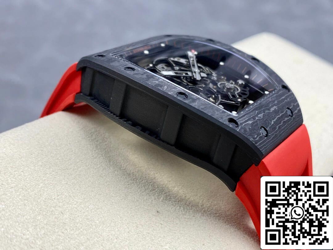 Richard Mille RM-055 Cinturino rosso di fabbrica BBR in scala 1: 1 della migliore edizione