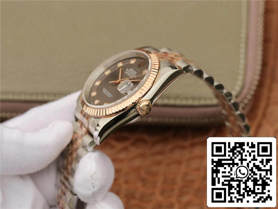 Rolex Datejust 116231 1:1 Mejor edición GM Factory Esfera engastada con diamantes