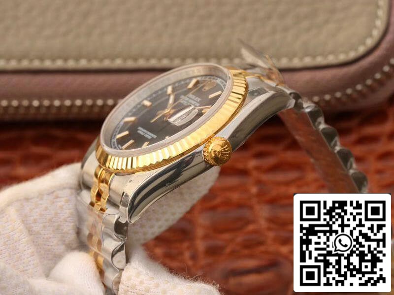 Rolex Datejust 126233 36mm AR Orologi meccanici di fabbrica 1:1 Best Edition Bracciale bicolore svizzero ETA3135