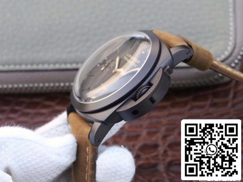 Panerai Luminor PAM375 ZF Factory Mechanical Watches 1:1 Best Edition Swiss ETA P3000 PVD Plated Titanium Case