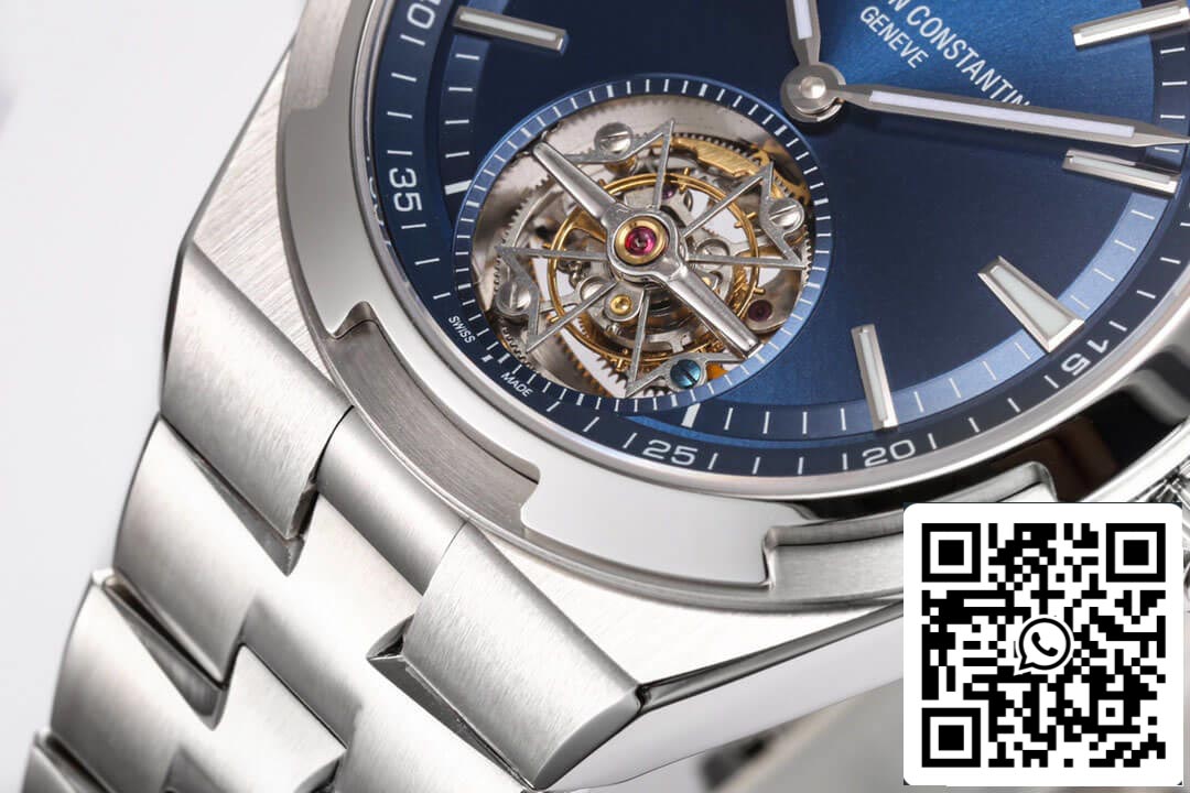 Vacheron Constantin Overseas Tourbillon 6000V/110A-B544 1:1 Migliore edizione BBR Quadrante blu di fabbrica