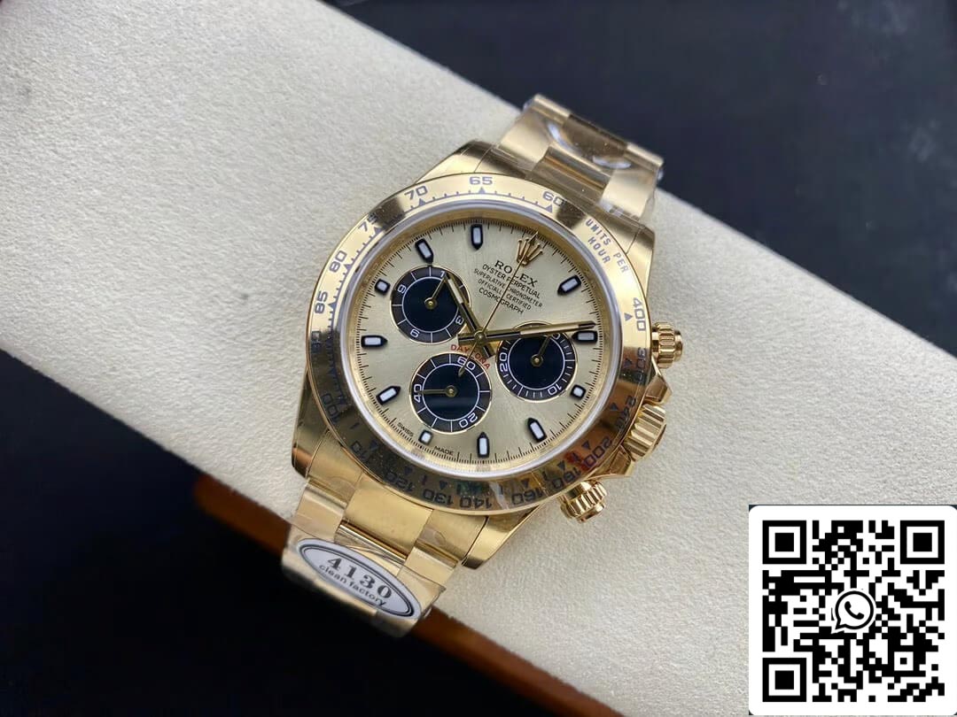 Rolex Cosmograph Daytona M116508-0014 1:1 Best Edition Clean Factory Oro Amarillo