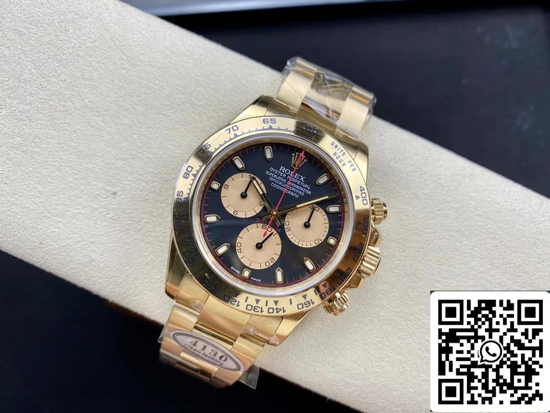 Rolex Cosmograph Daytona M116508-0009 1:1 Mejor edición Clean Factory esfera negra