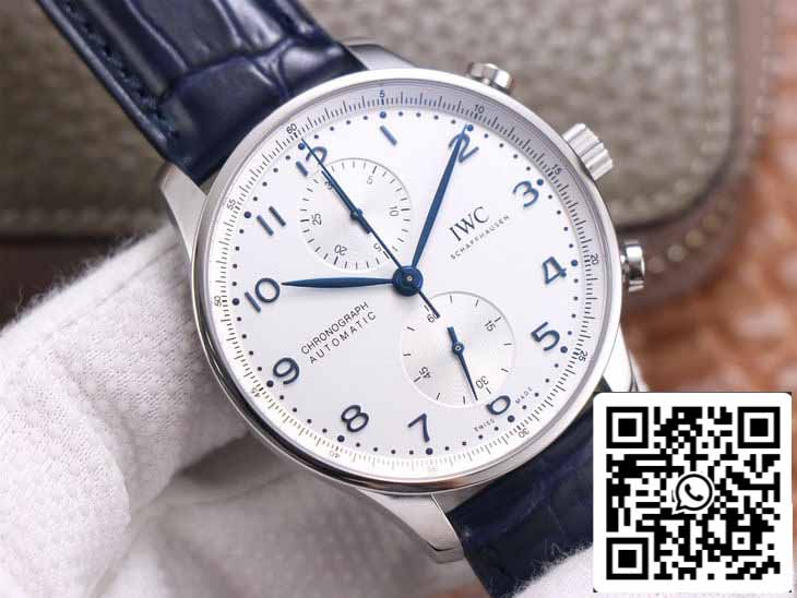 IWC Portugieser IW371605 1:1 Mejor edición ZF Factory esfera blanca