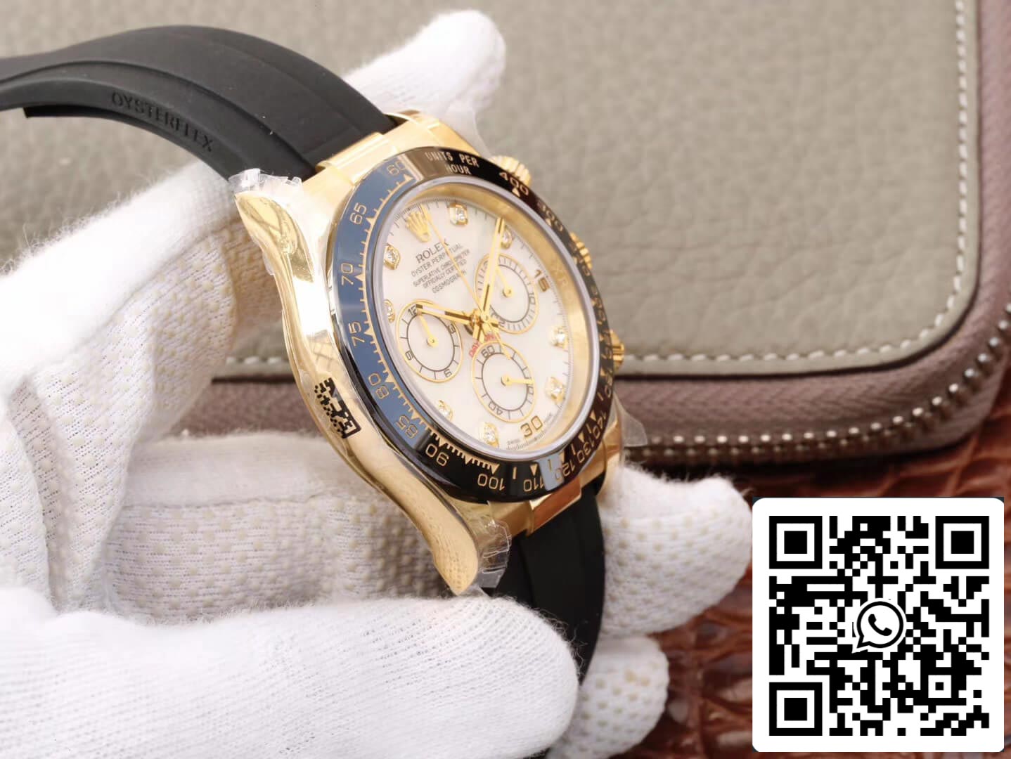 Rolex Daytona Cosmograph M116518ln-0037 1:1 Best Edition JH Factory V6 Cassa in oro giallo