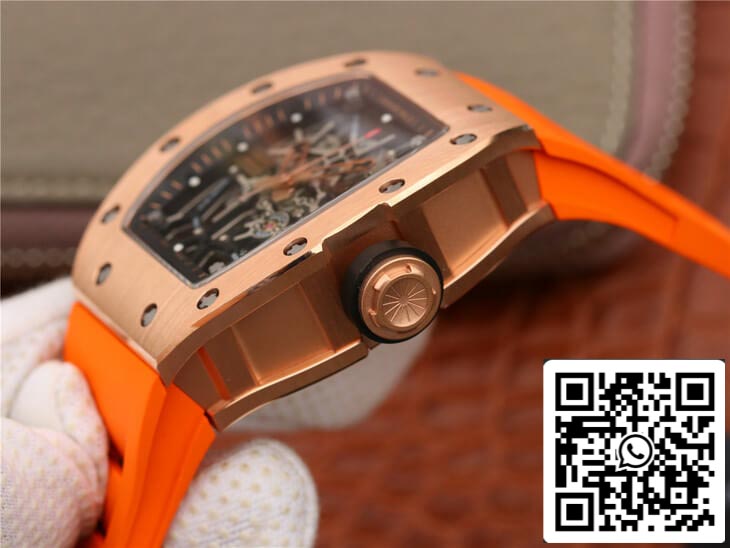 Cinturino arancione Richard Mille RM035 Americas KV Factory 1: 1 Best Edition