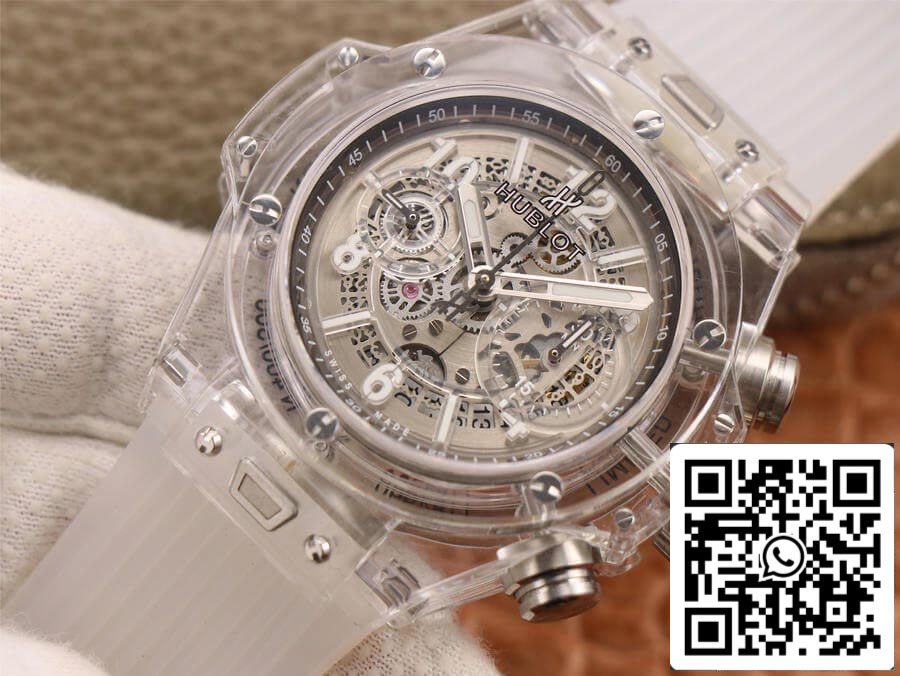 Hublot Big Bang 411.JX.4802.RT 1:1 Best Edition White Transparent Dial