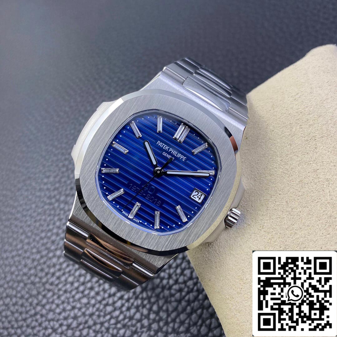 Patek Philippe Nautilus 5711/1P 1:1 Mejor Edición 3K Esfera Azul de Fábrica