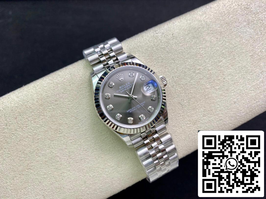 Rolex Datejust M278274-0008 31MM 1:1 Best Edition EW Quadrante grigio fabbrica