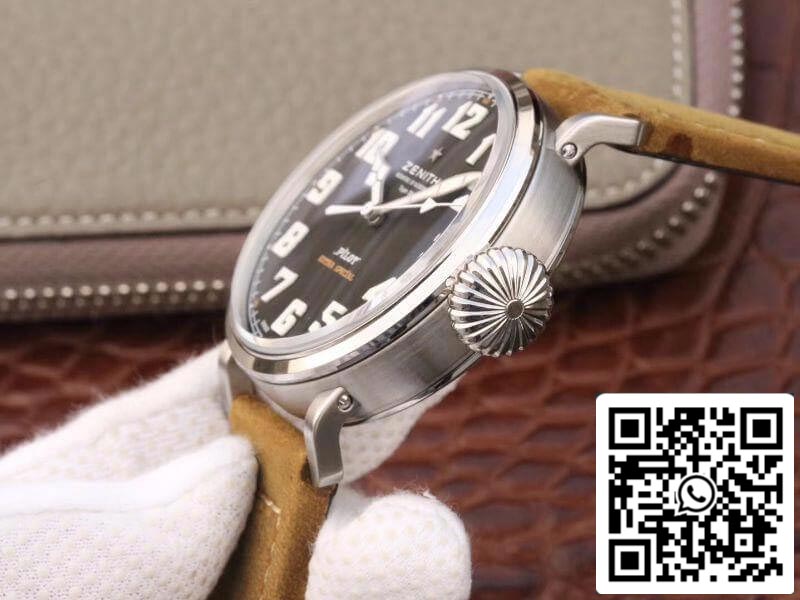 Zenith Pilot 03.2430.3000/21.C738 XF Factory 1:1 Mejor Edición Suiza ETA2824-2