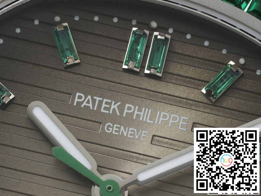 Patek Philippe Nautilus 5711 1:1 Mejor Edición GR Factory Bisel de Diamantes