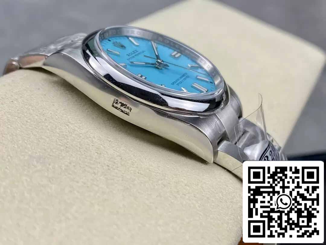 Rolex Oyster Perpetual M124300-0006 41MM 1:1 Mejor edición Clean Factory Tiffany esfera azul