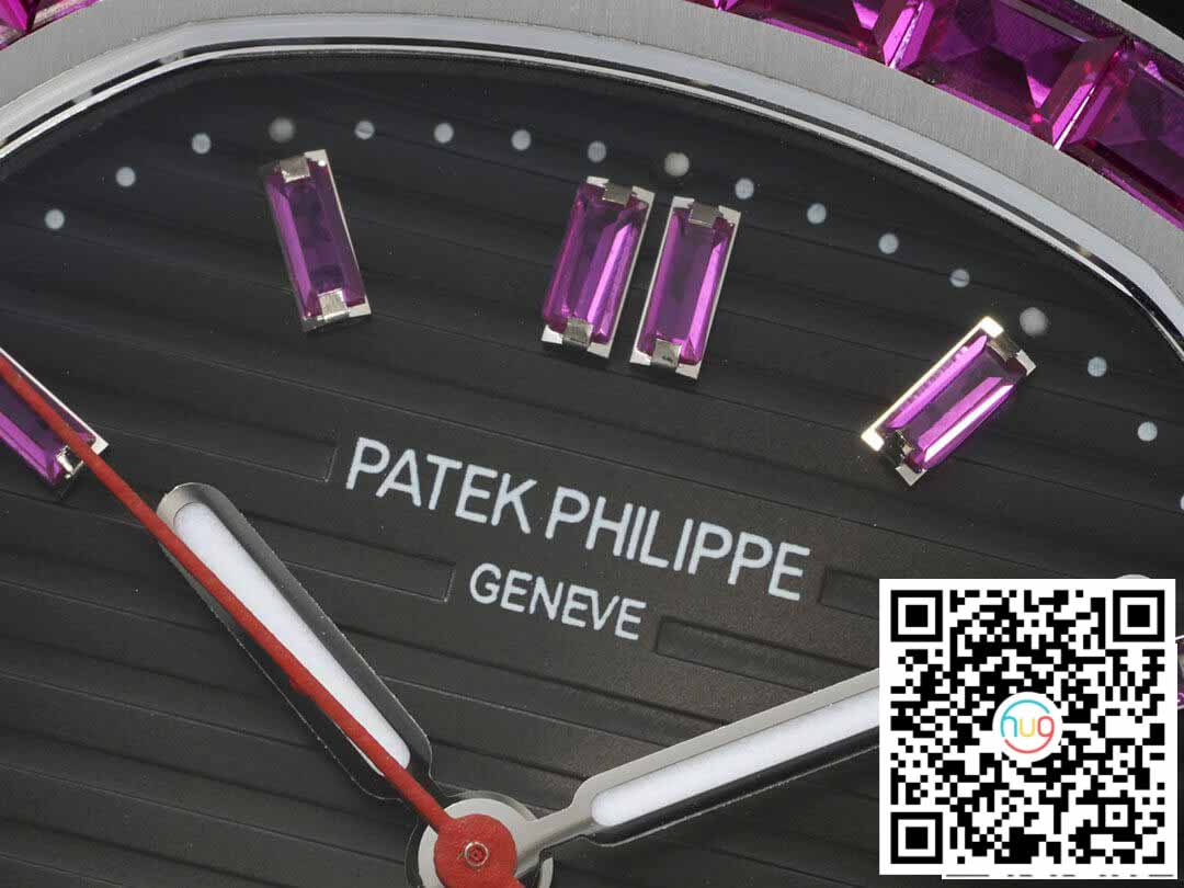 Patek Philippe Nautilus 5711 1:1 Best Edition GR Factory Diamond-set Black Dial