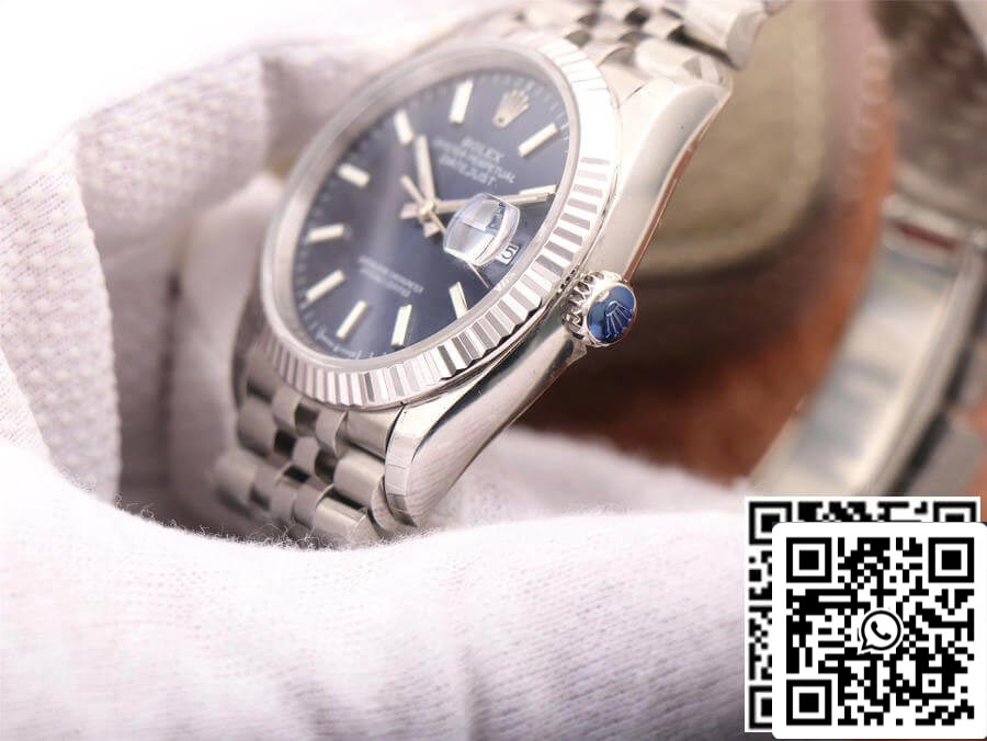 Rolex Datejust M126234-0017 1:1 Best Edition EW quadrante blu di fabbrica