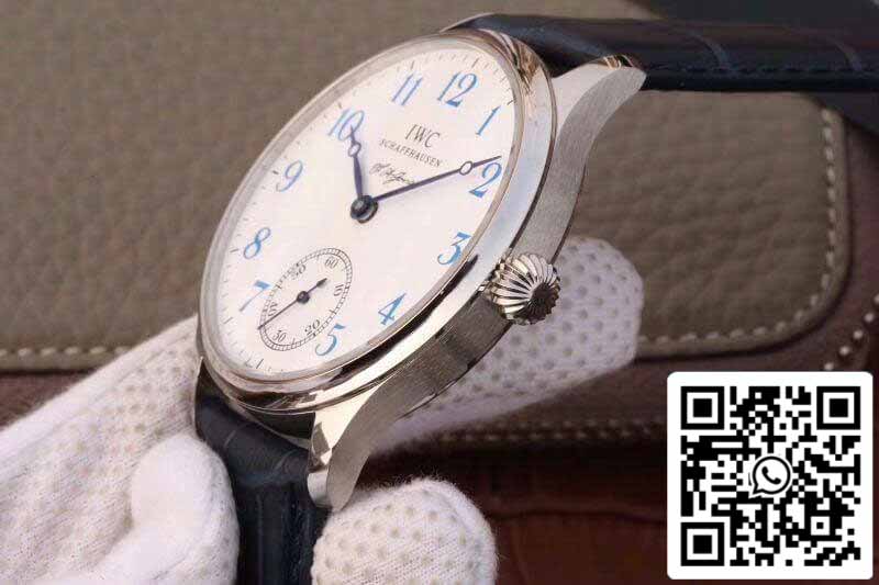 IWC Portugieser IW544203 GS Factory 1:1 Mejor Edición Suiza ETA6498 esfera blanca