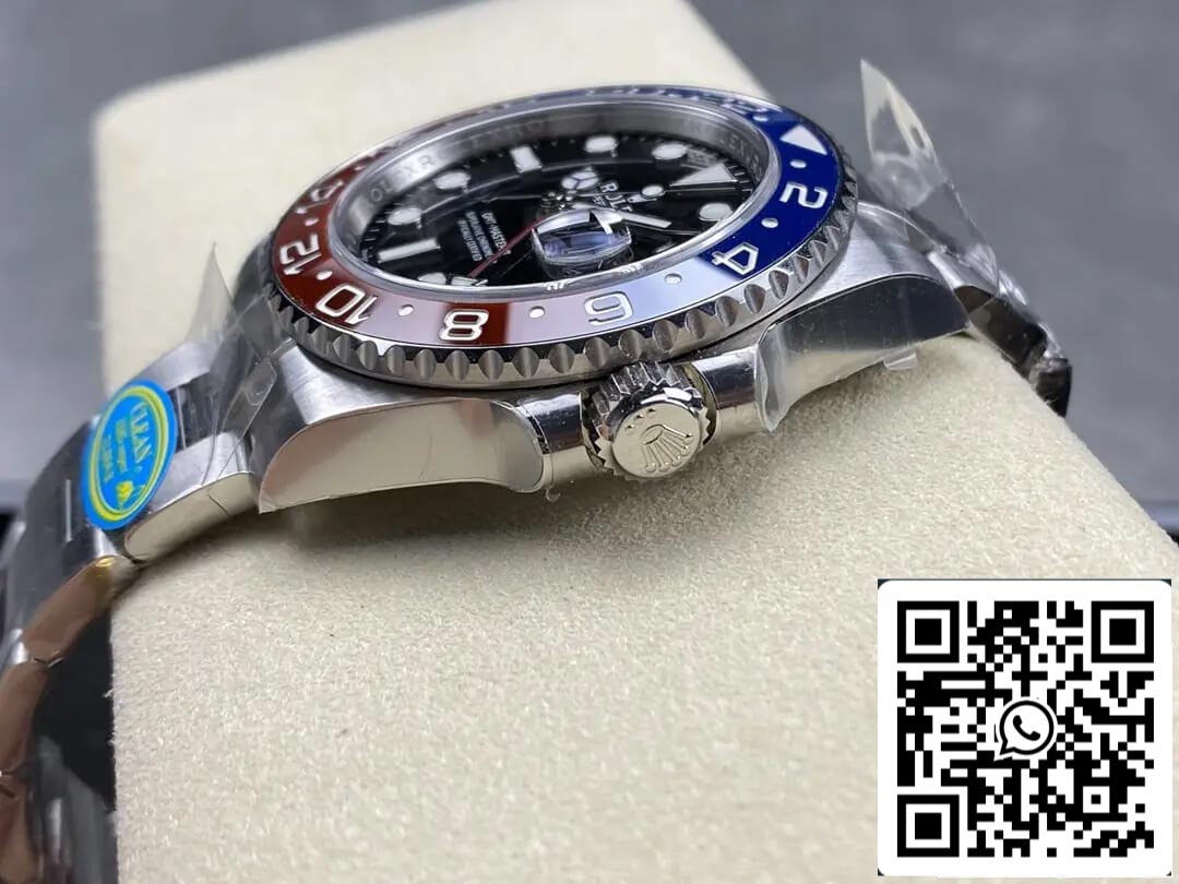 Rolex GMT Master II M126710BLRO-0002 1:1 Best Edition Clean Factory V3 quadrante nero