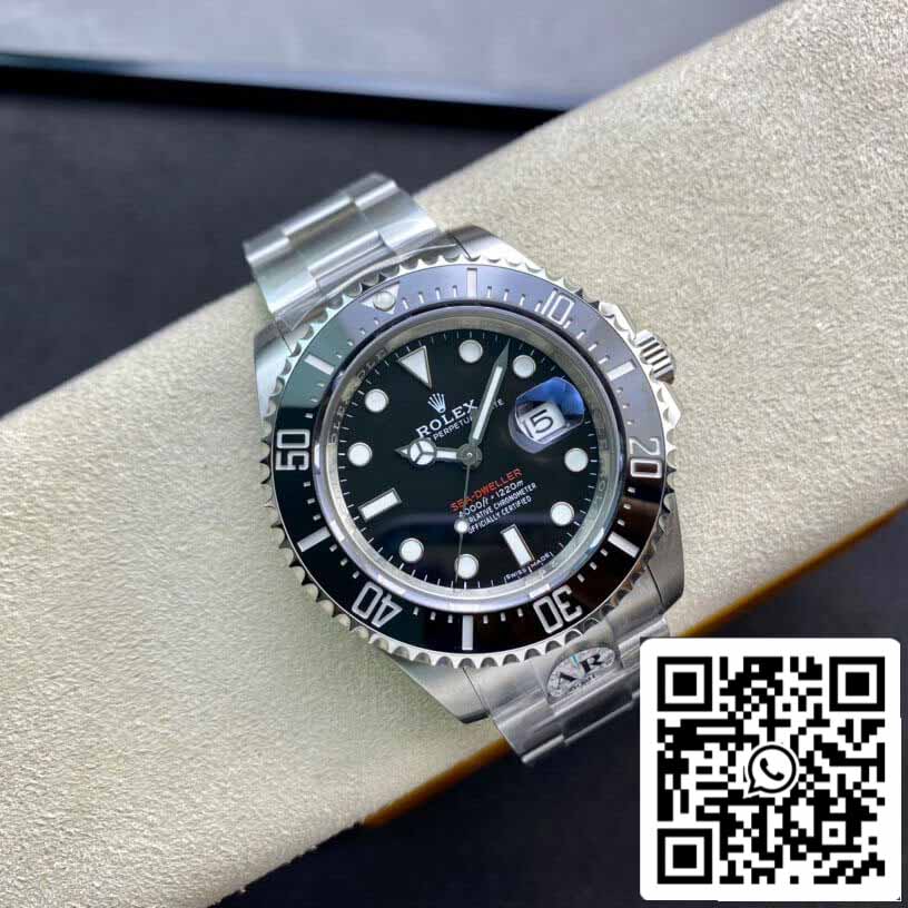 Rolex Sea-Dweller 126600 AR Factory Negro Dial 1:1 Mejor Edición Suizo ETA2824