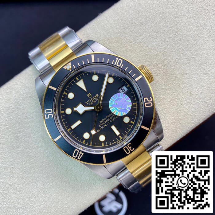 Tudor Heritage Black Bay M79733N-0002 ZF Factory 1:1 Best Edition Swiss ETA2824-2 Two Tone Stainless Steel Bracelet