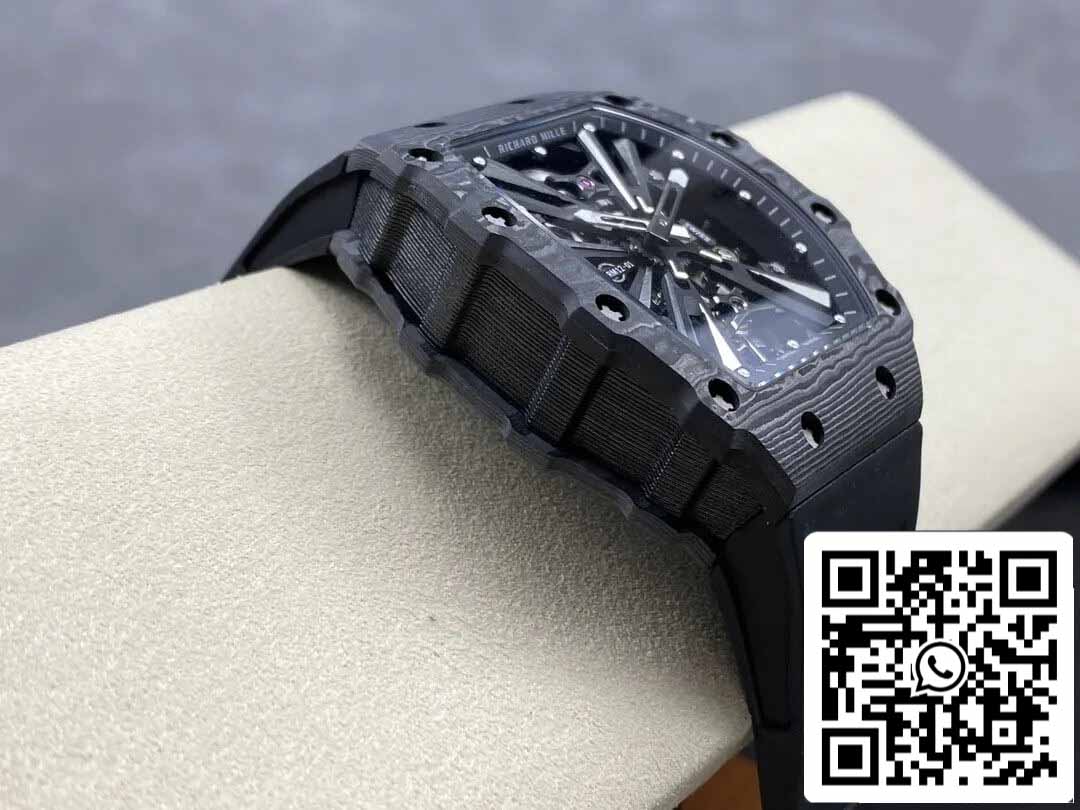 Richard Mille RM12-01 Tourbillon 1:1 Best Edition RM Factory Black Skeleton Dial