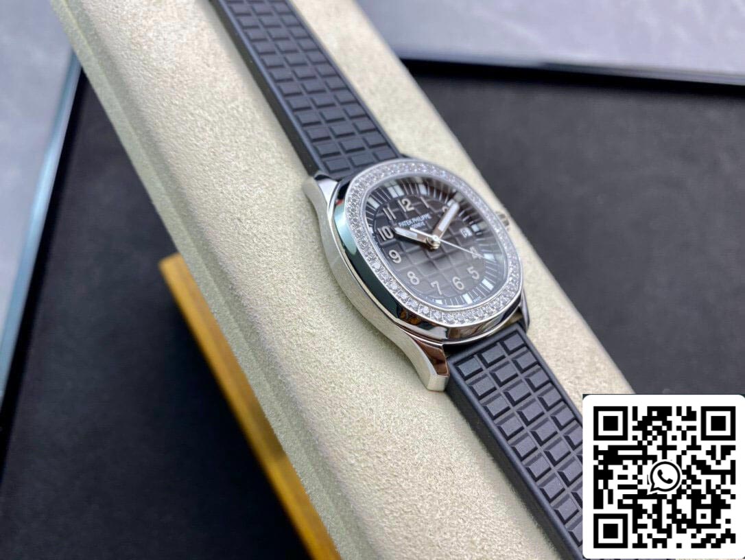 Patek Philippe Aquanaut 5067A-001 Movimento al quarzo 1:1 Migliore edizione PPF Quadrante nero di fabbrica