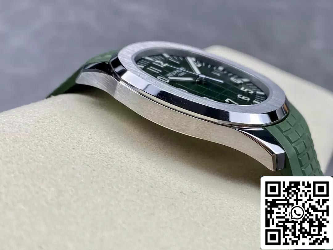 Patek Philippe Aquanaut 5168G-010 1:1 Mejor Edición 3K Versión Factory V2 Esfera Verde