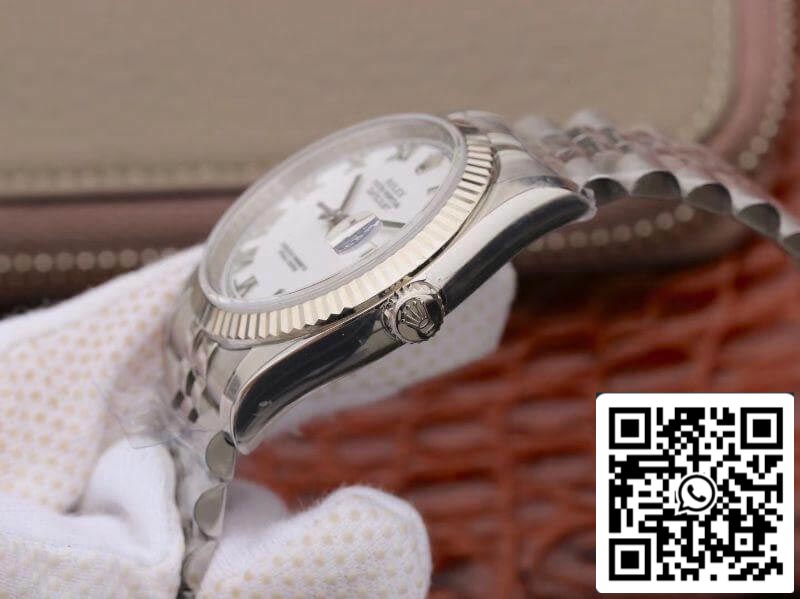 Rolex Datejust 116234 36mm AR Factory 1:1 Mejor edición suiza ETA3135 esfera blanca