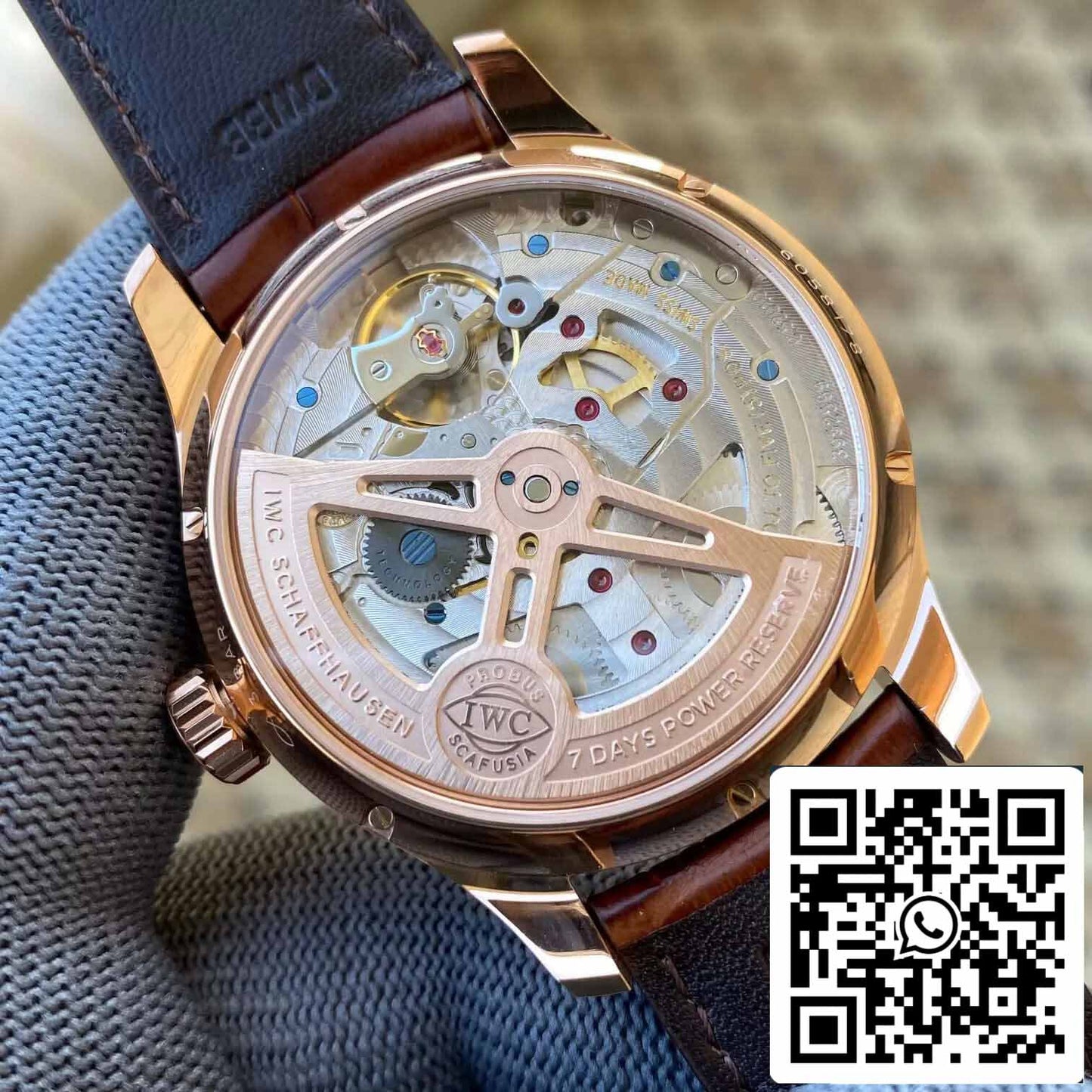 IWC Portuguese Perpetual Calendar IW503302 1:1 Best Edition APS Factory Red Gold