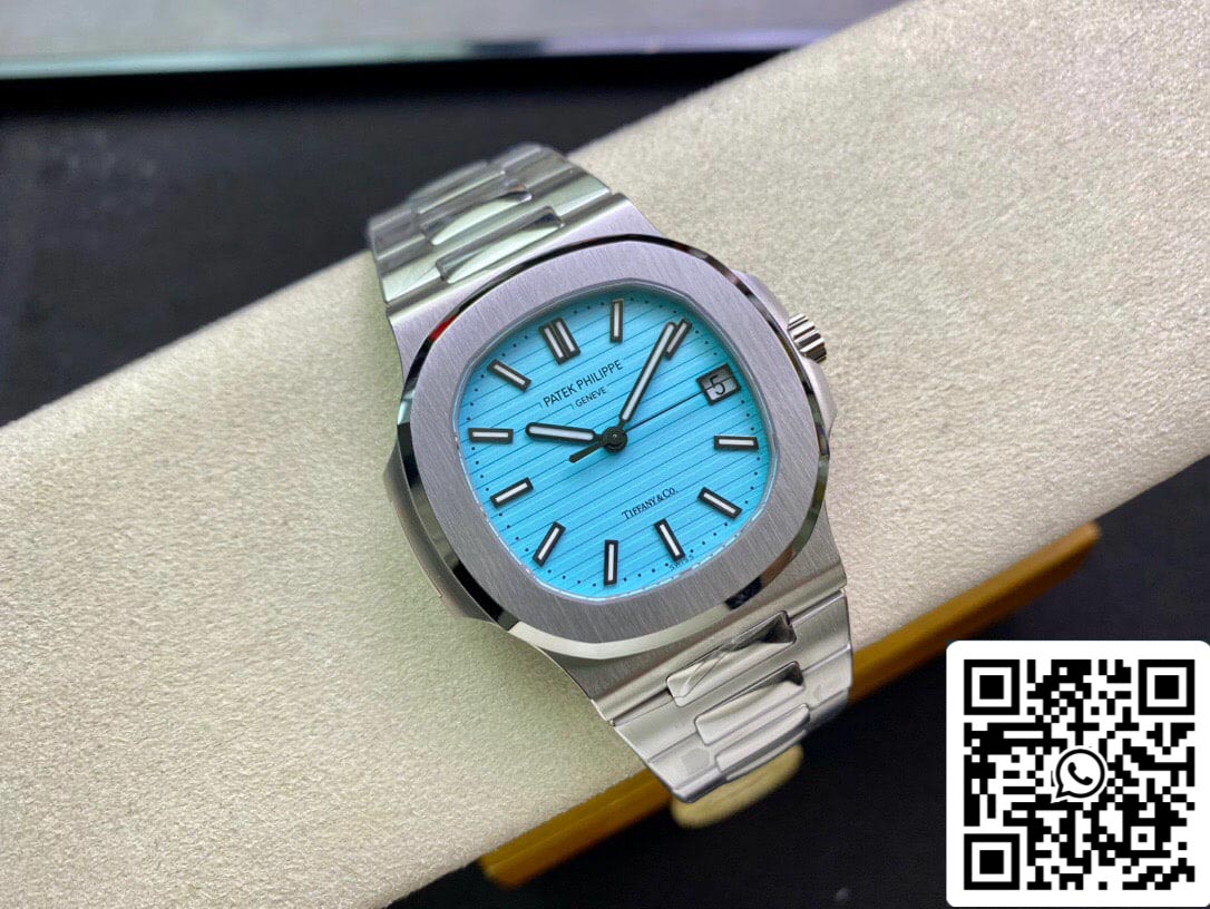 Patek Philippe Nautilus 5711/1A-018 170° Anniversario 1:1 Migliore Edizione PPF Fabbrica Tiffany Quadrante Blu