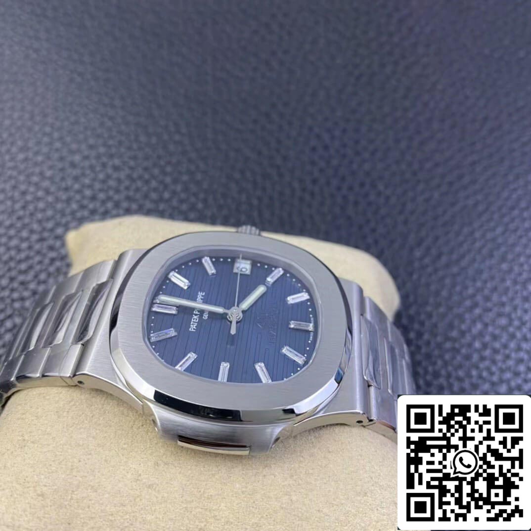 Patek Philippe Nautilus 5711/1P 40° Anniversario 1:1 Migliore Edizione PPF Quadrante Blu di Fabbrica