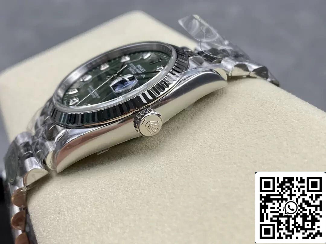 Rolex Datejust M126234-0055 36MM 1:1 Best Edition Quadrante verde fabbrica pulita