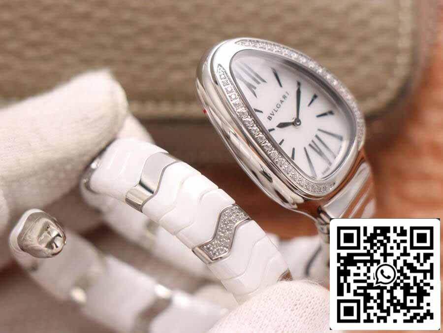 Bvlgari Serpenti 1:1 Best Edition BV Factory Stainless Steel Diamond