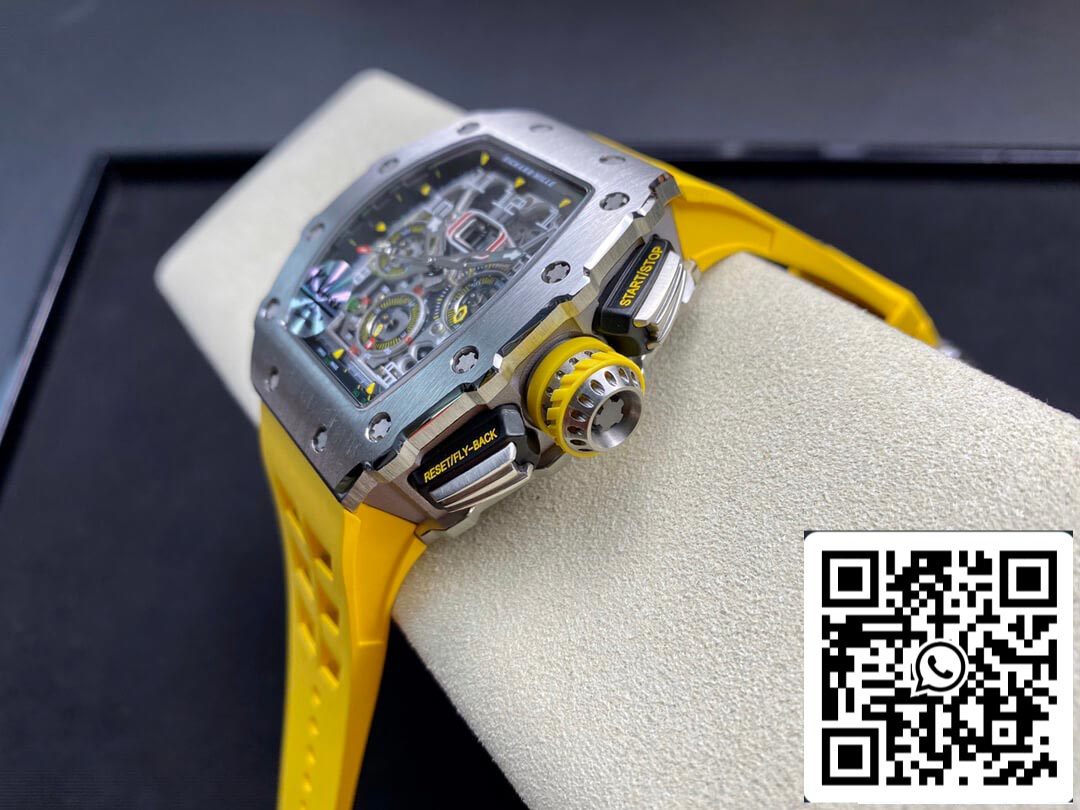 Richard Mille RM011 FELIPE MASSA 1:1 Best Edition KV Factory Cassa in acciaio al titanio