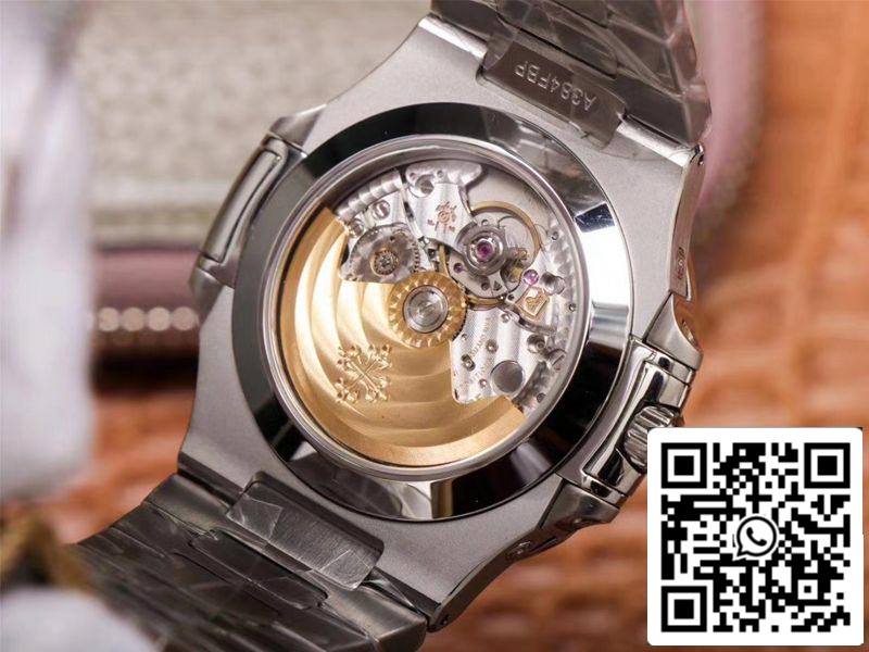 Patek Philippe Nautilus 5726/1A-010 1:1 Mejor Edición PF Factory Esfera Blanca Suiza ETA324