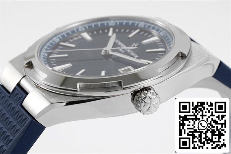 Vacheron Constantin Overseas 4500V 1:1 Mejor edición PPF Factory Correa de caucho azul