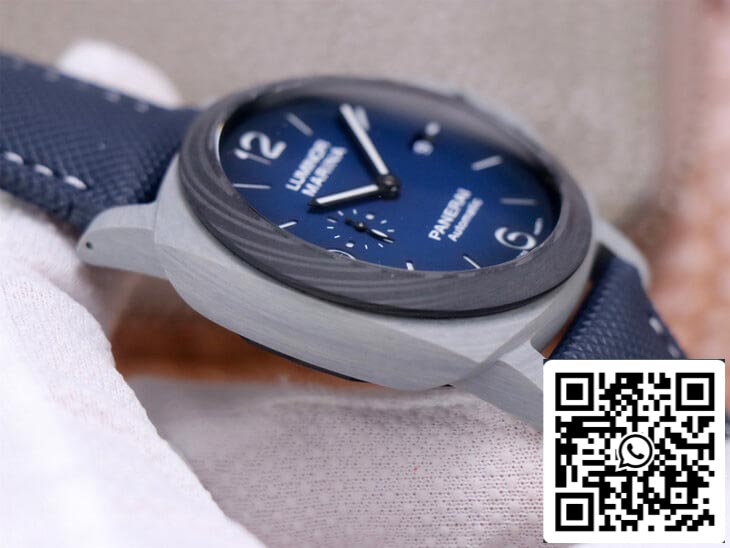 Panerai Luminor PAM1663 1:1 Mejor Edición VS Esfera Azul Ahumada de Fábrica