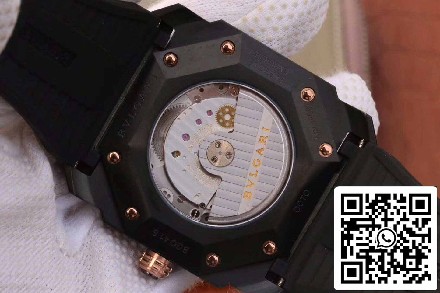 Bvlgari Octo 102581 BGO41BBSVD 1:1 Mejor edición esfera negra