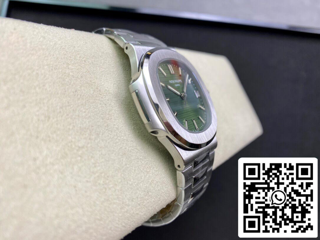 Patek Philippe Nautilus 5711/1A 1:1 Best Edition PPF Factory quadrante verde oliva