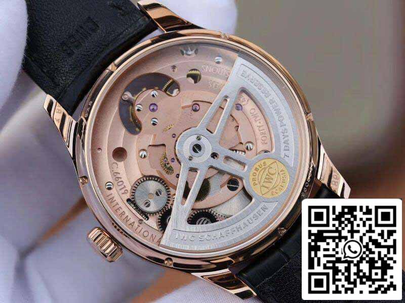 IWC Portoghese IW504210 Tourbillon in oro rosa 18 carati 1:1 Best Edition Movimento svizzero automatico complicato tourbillon