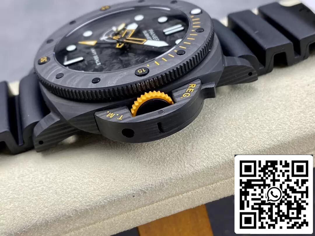 Panerai Submersible PAM1324 1:1 Best Edition VS Factory Carbon Fiber Case