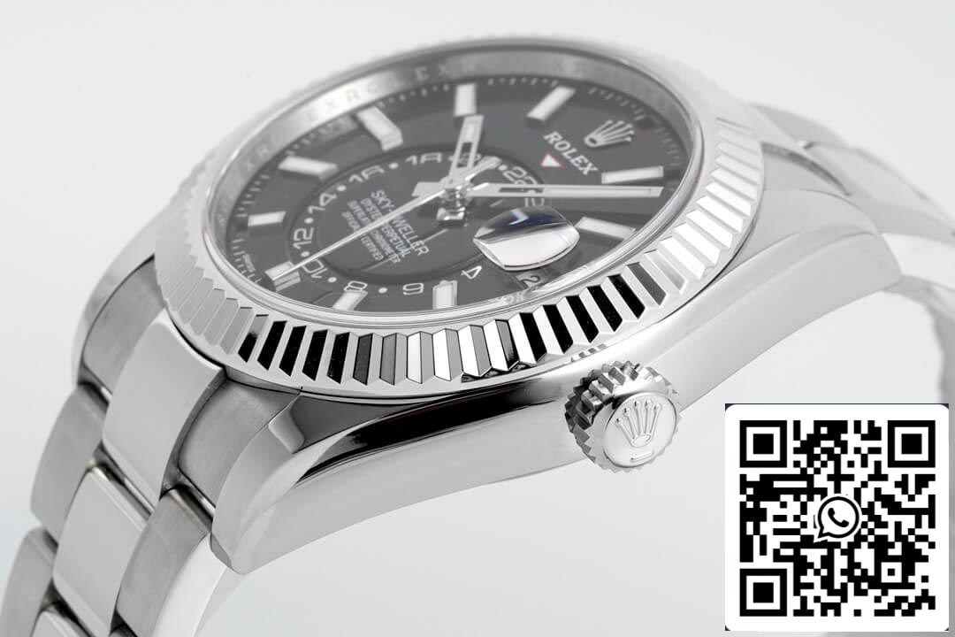 Rolex Sky Dweller M336934-0007 1:1 Mejor Edición ZF Factory Esfera Negra