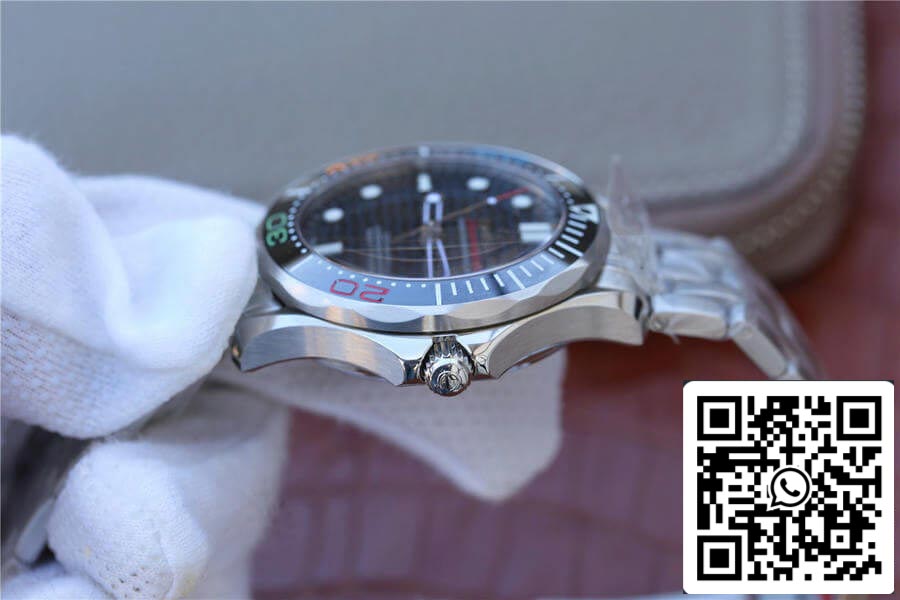 Omega Seamaster Diver 300M 522.30.41.20.01.001 1:1 Migliore edizione V6 Quadrante nero di fabbrica