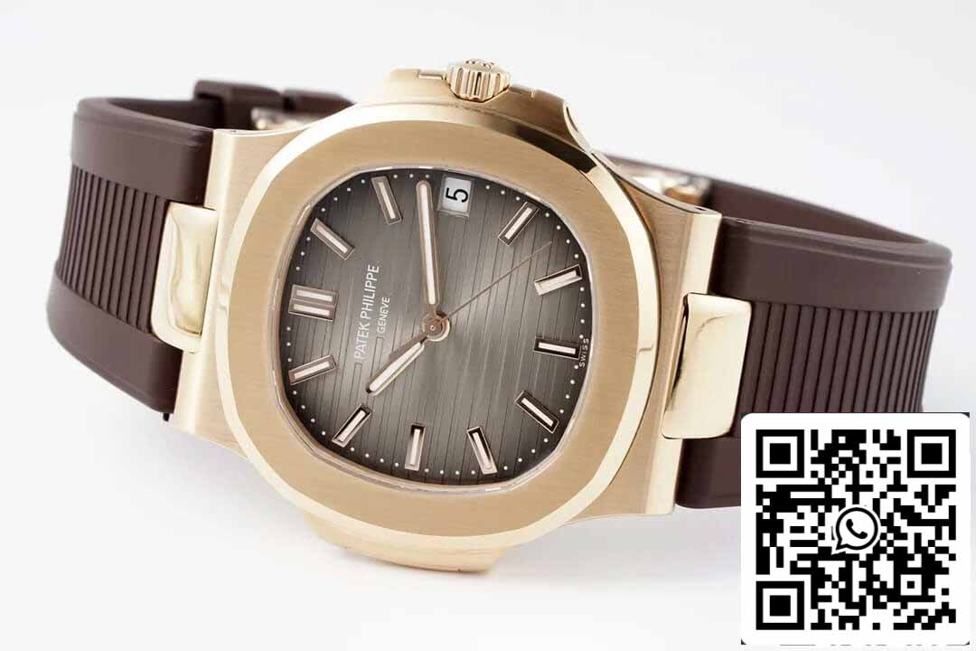 Patek Philippe Nautilus 5711 1:1 Mejor edición PPF Correa de caucho de fábrica