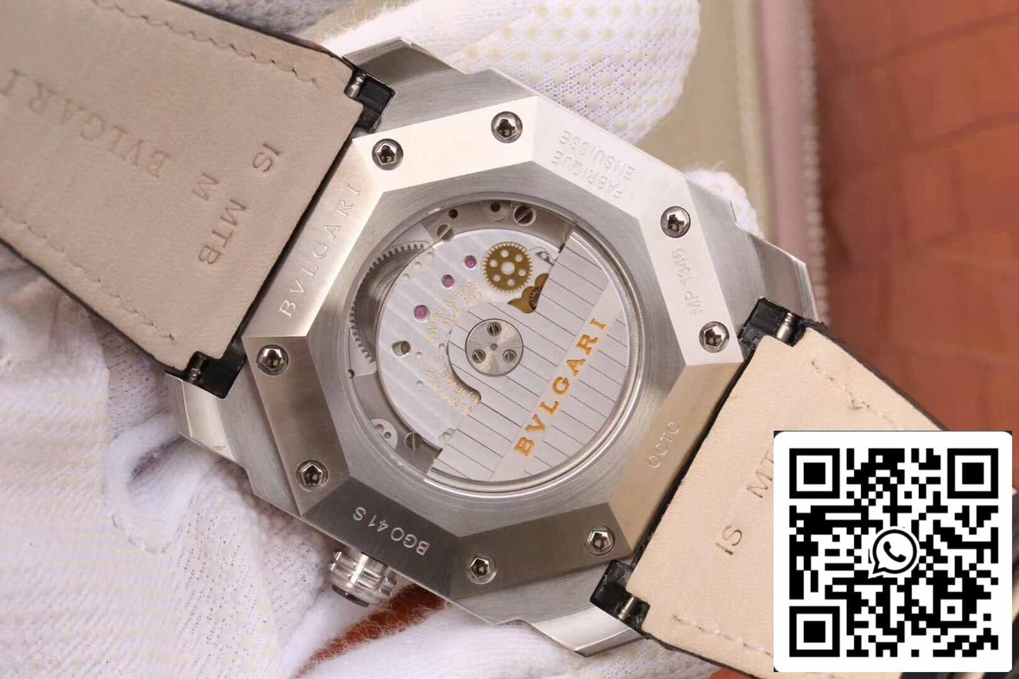 Bvlgari Octo 102779 OC41C6SLD 1:1 Mejor edición esfera blanca