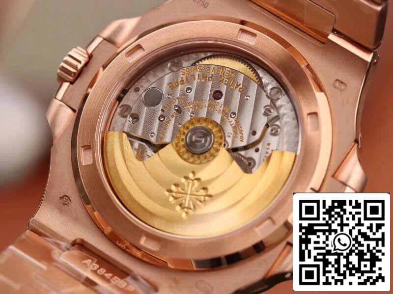 Patek Philippe Nautilus 5711 PF factory V2 Relojes para hombre 1:1 Mejor edición suizo ETA324 Esfera de oro rosa