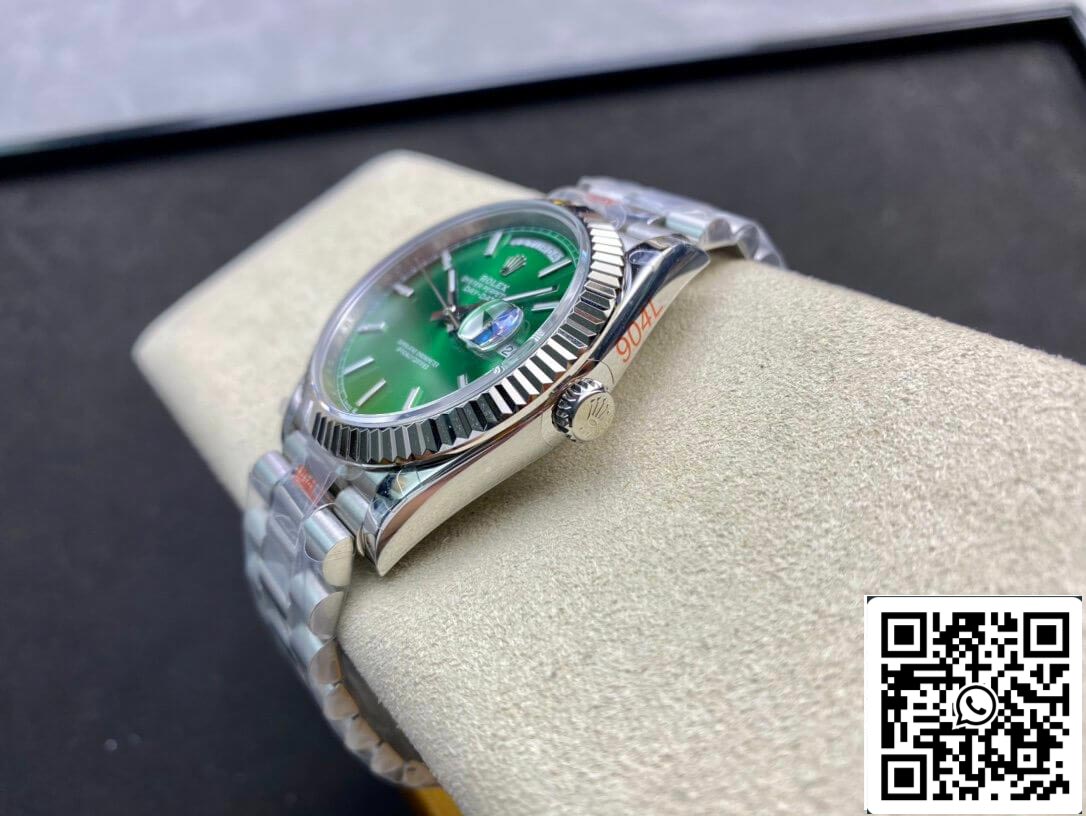 Rolex Day Date 40MM 1:1 Mejor edición GM Factory esfera verde