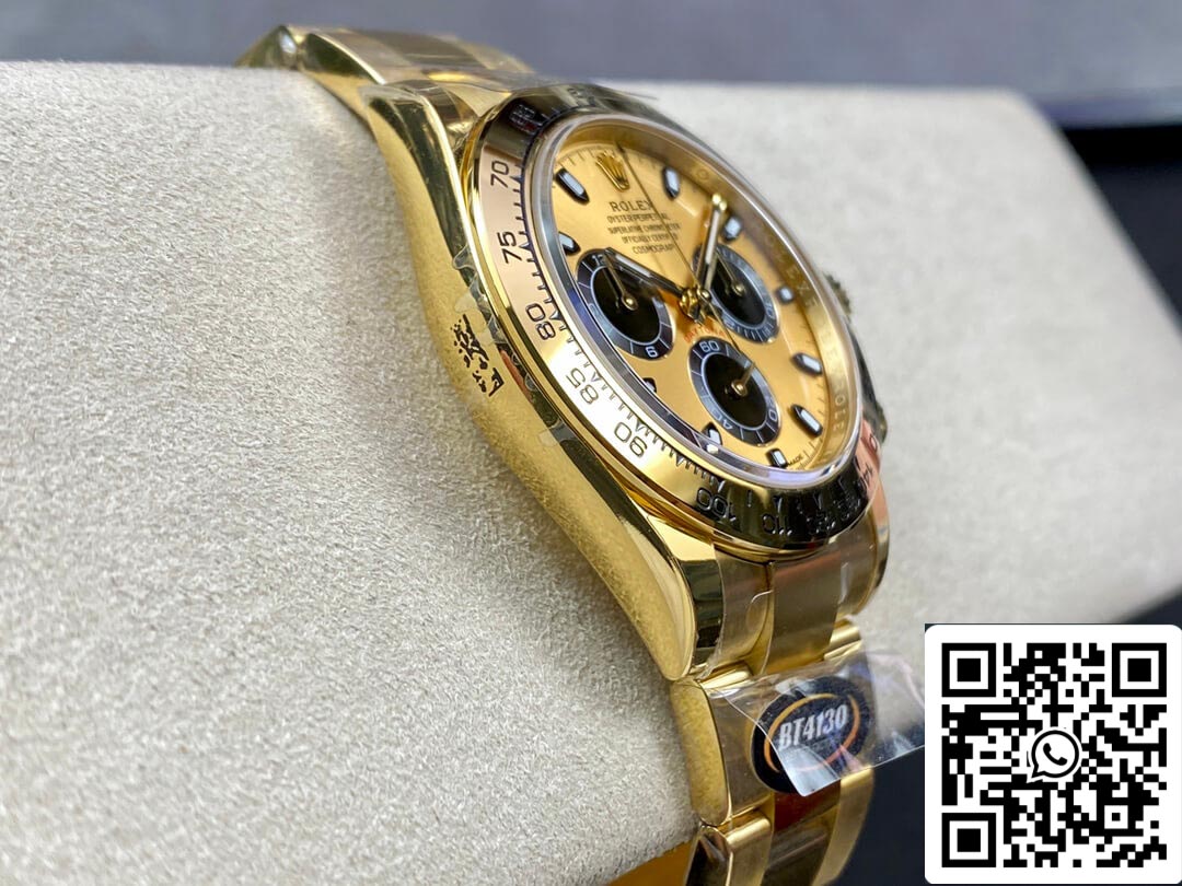 Rolex Daytona M116508-0014 1:1 Mejor edición BT Factory esfera champán