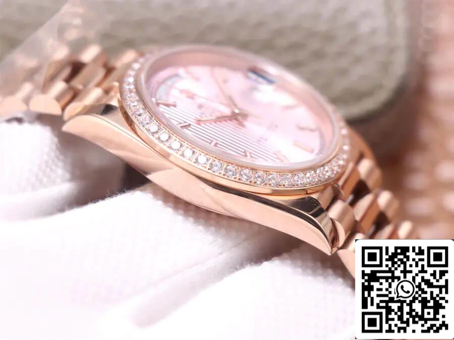 Rolex Day Date M228345RBR-0010 1:1 Best Edition EW Factory Oro rosa